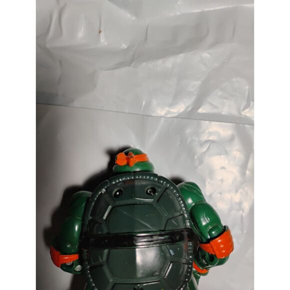 Vintage Teenage Mutant Ninja Turtles TMNT 1996 Coil Force Michelangelo Figure - Picture 9 of 9